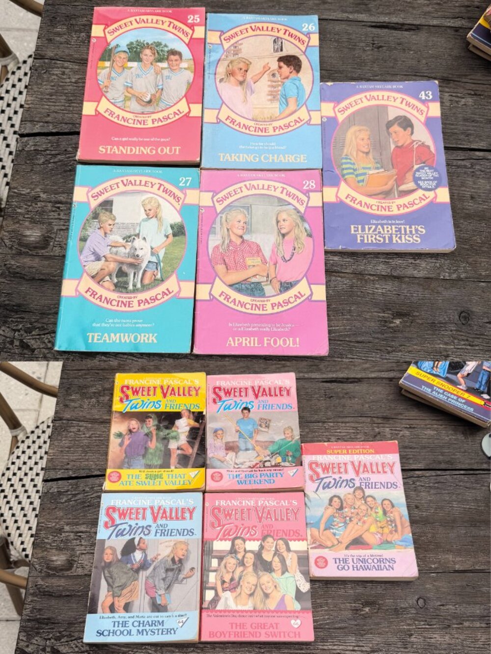 Vintage Lot Sweet Valley Twins Books and Friends Super Edition Teen Series 80-90